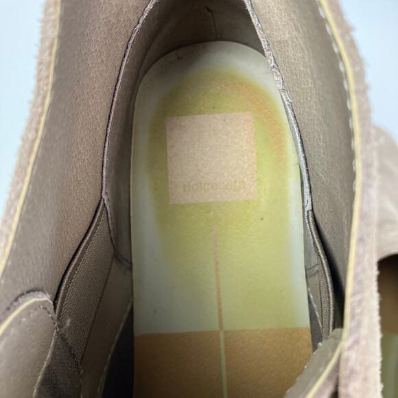 Dolce Vita Sz 9 Findley Ankle Booties Pull-on Suede Chukka Boots Style Comfort - Picture 15 of 16